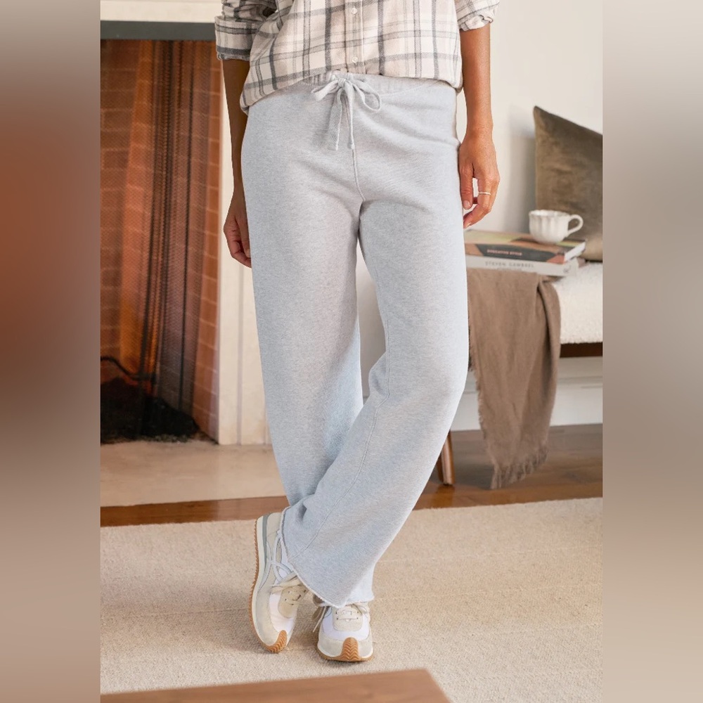 Frank & Eileen White Drawstring Sweatpants - image 1